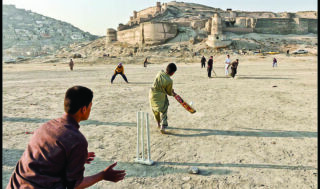  A file photo of children playing cricket in Afghanistan.