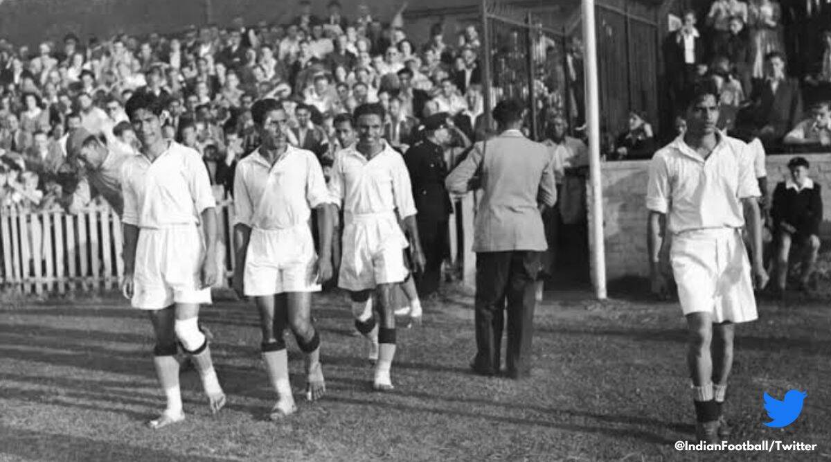 Team India 1948 London Olympics 